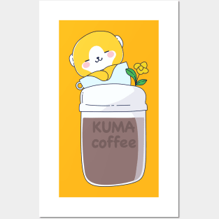 Kuma coffee Posters and Art